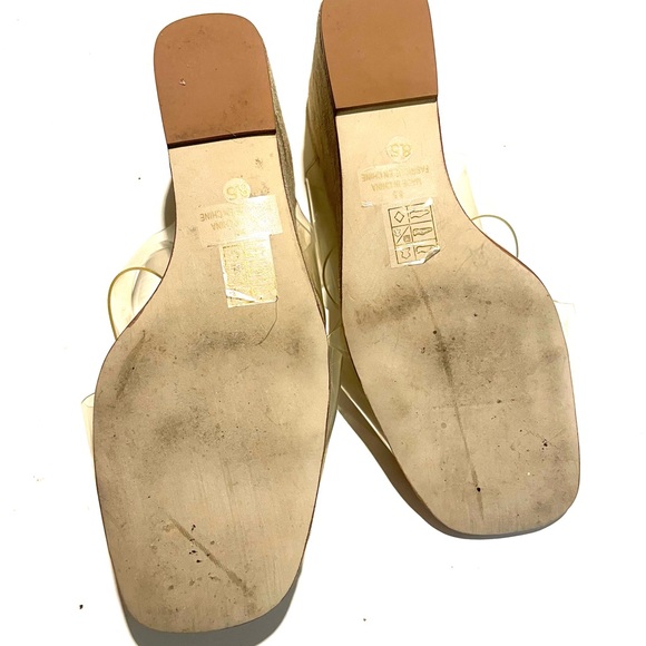 Jeffrey Campbell clear lucite wedges. Size 8.5. - Picture 3 of 9